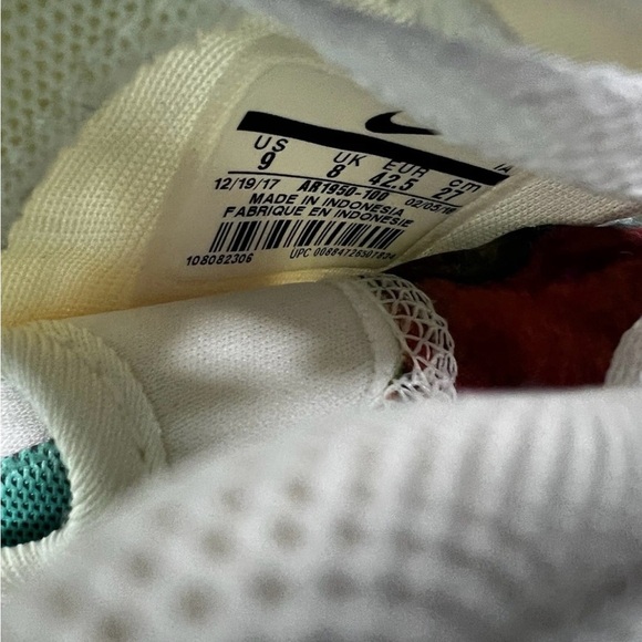 Men’s Nike Roshe One Print 'Sail Menta' Tie Dye MultiColor Rainbow Sz 9 - Picture 6 of 8